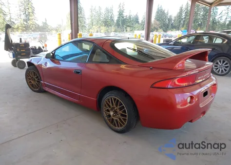 1998 Mitsubishi Eclipse Gs-T z USA, uszkodzony, nr VIN 4A3AK54F9WE008343